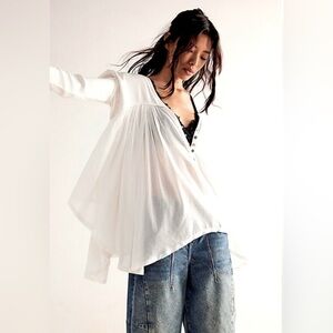 Free People Lyrical White Tunic | Order by Jan 29